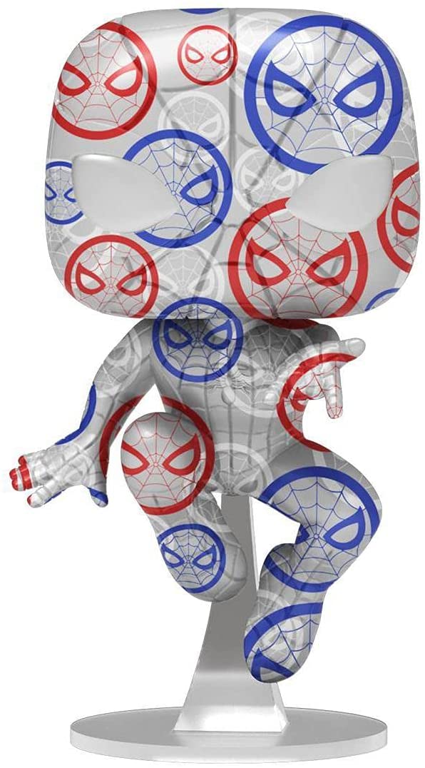 Funko Pop! Artist Series: Marvel Patriotic Age - Spider-Man Exclusive Vinyl Figure