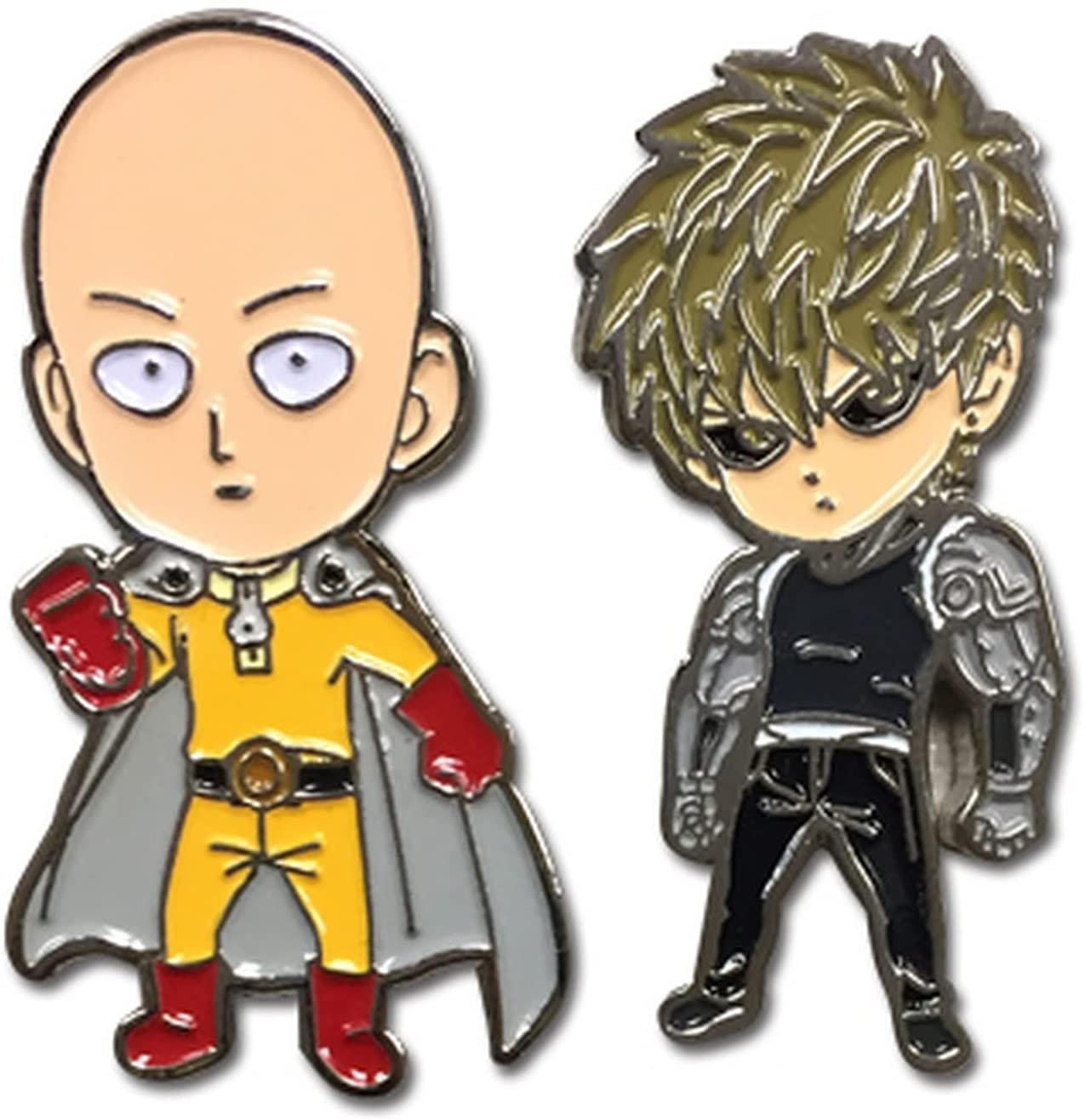 Great Eastern One Punch Man - Saitama & Genos Pin Set