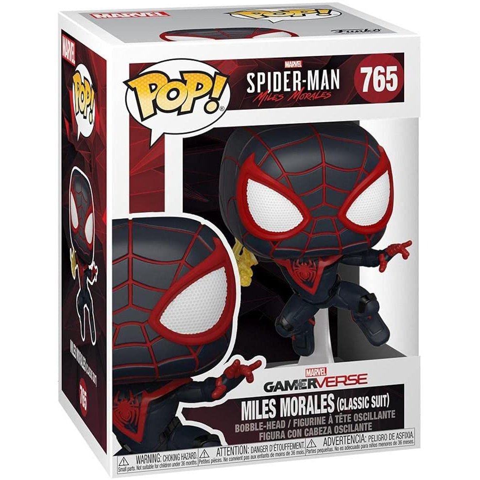 Funko Pop! Games: Marvel’s Spider-Man: Miles Morales- Miles Morales Vinyl Figure