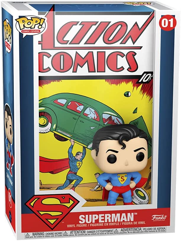 Funko Pop! Vinyl Comic Cover: DC Comics - Superman Action Comic