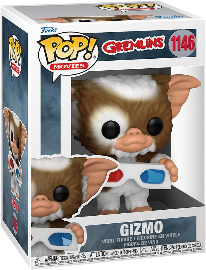 Funko Pop! Movies: Gremlins - Gizmo with 3D Glasses Vinyl Figure