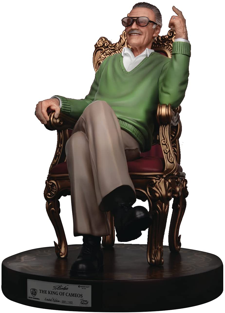 Beast Kingdom Stan Lee: The King of Cameos MC-030 Master Craft Statue