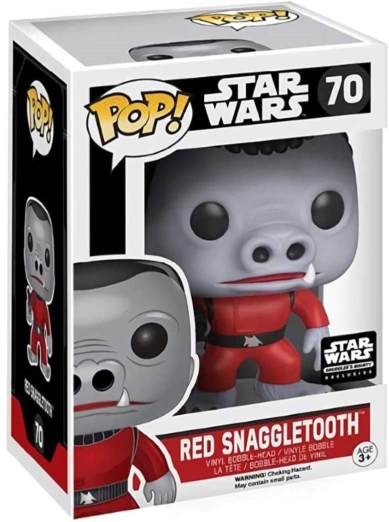 Funko Pop Star Wars Red Snaggletooth Smugglers Bounty Exclusive Vinyl Figure