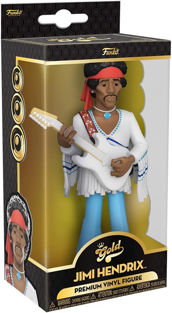Funko Pop! Vinyl Gold: Jimi Hendrix 5" Figure
