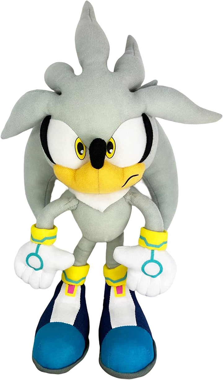 Great Eastern Silver Sonic The Hedgehog 13" Plush Doll