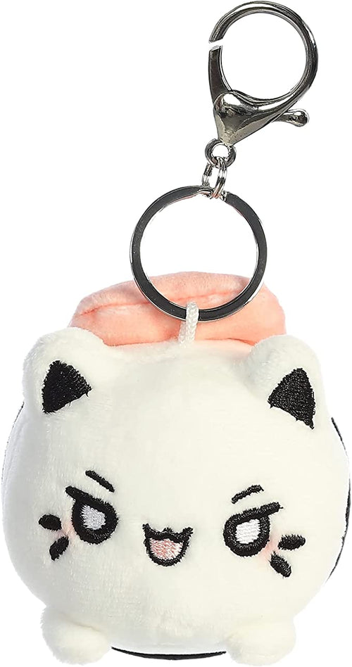 Aurora - Tasty Peach - 3.5" Shrimp Sushi Meowchi Keychain