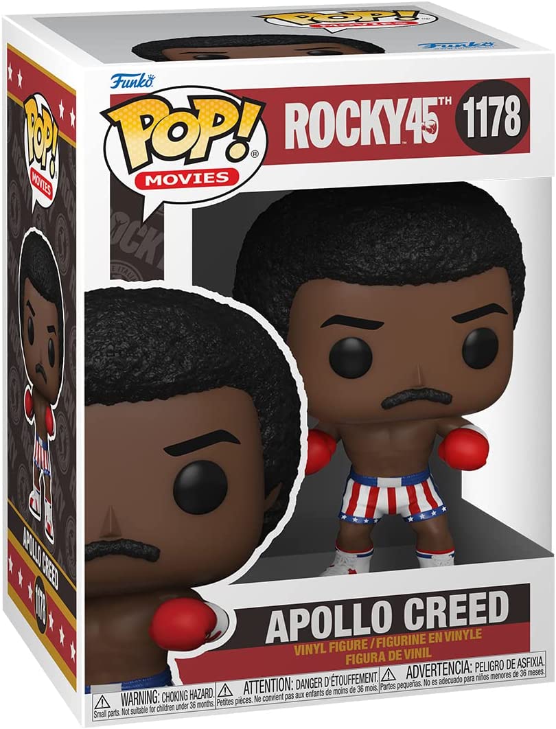 Funko Pop! Movies: Rocky 45th Anniversary - Apollo Creed Vinyl Figure