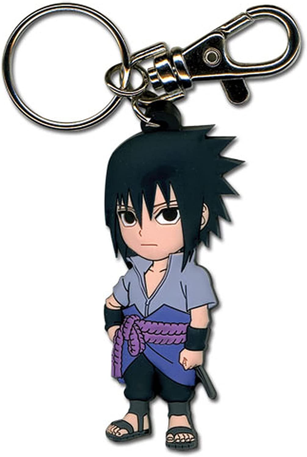 Great Eastern Entertainment Naruto Shippuden SD Sasuke PVC Keychain