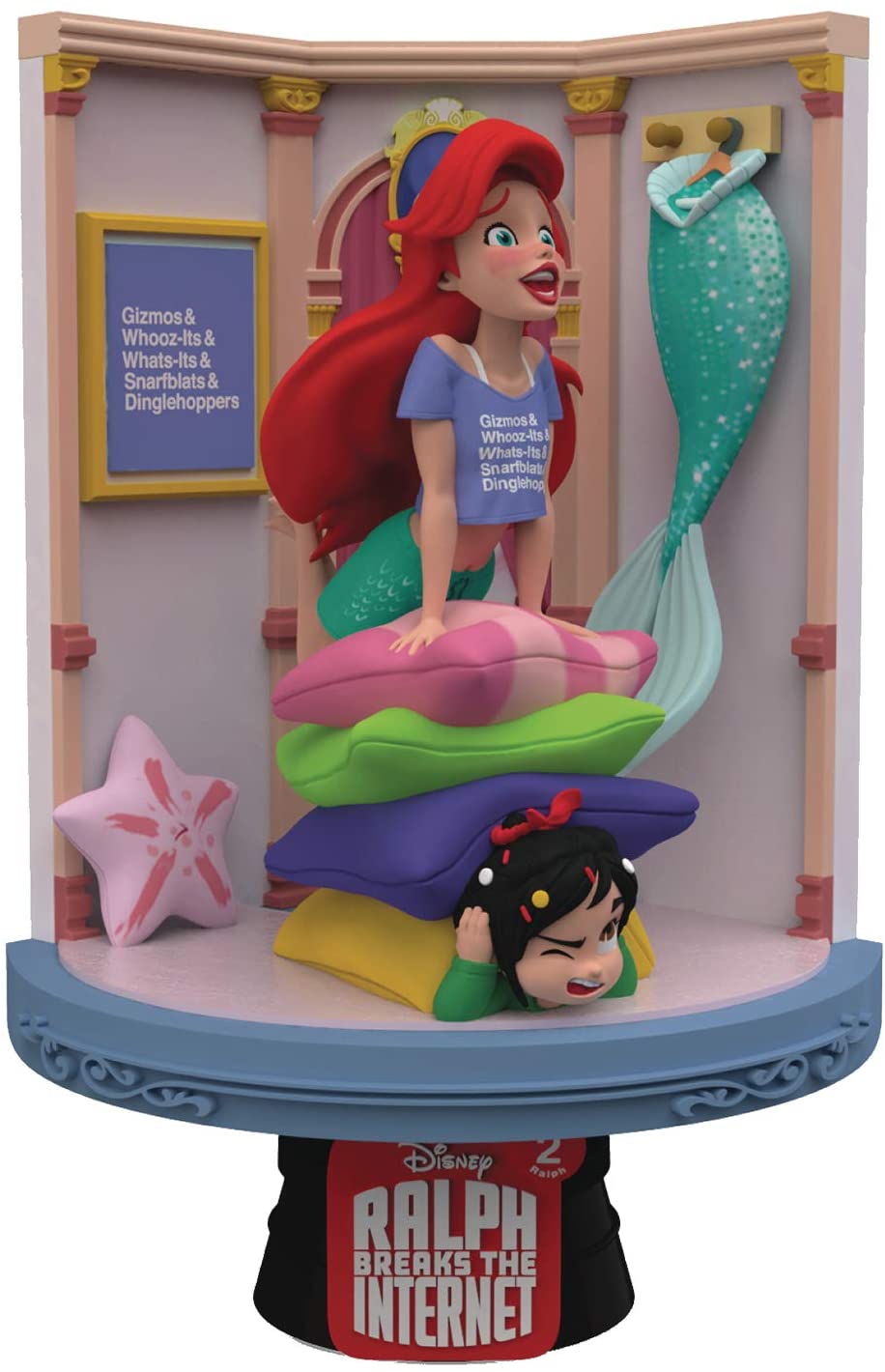 Beast Kingdoms Wreck-It Ralph 2: Ariel Ds-023 D-Stage Series Statue