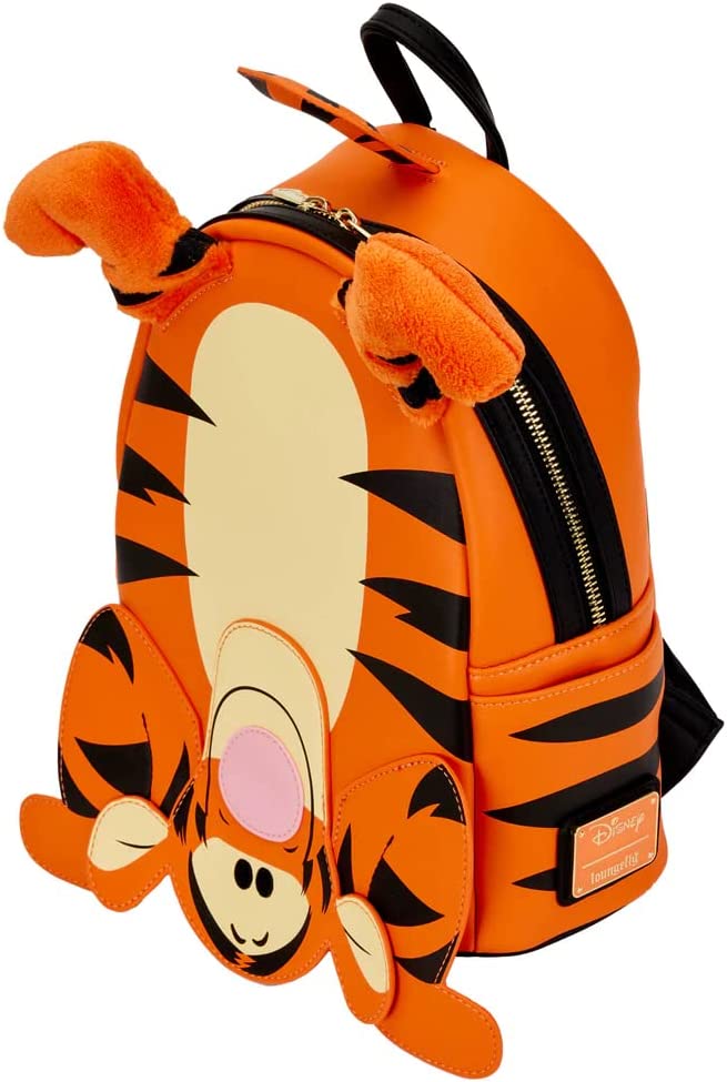 Loungefly Disney Winnie the Pooh WTB Tigger Womens Double Strap Shoulder Bag Purse Backpack