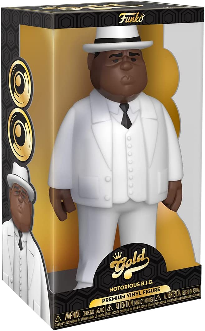 Funko Pop! Vinyl Gold: Biggie Smalls - White Suit 12" Vinyl Figure