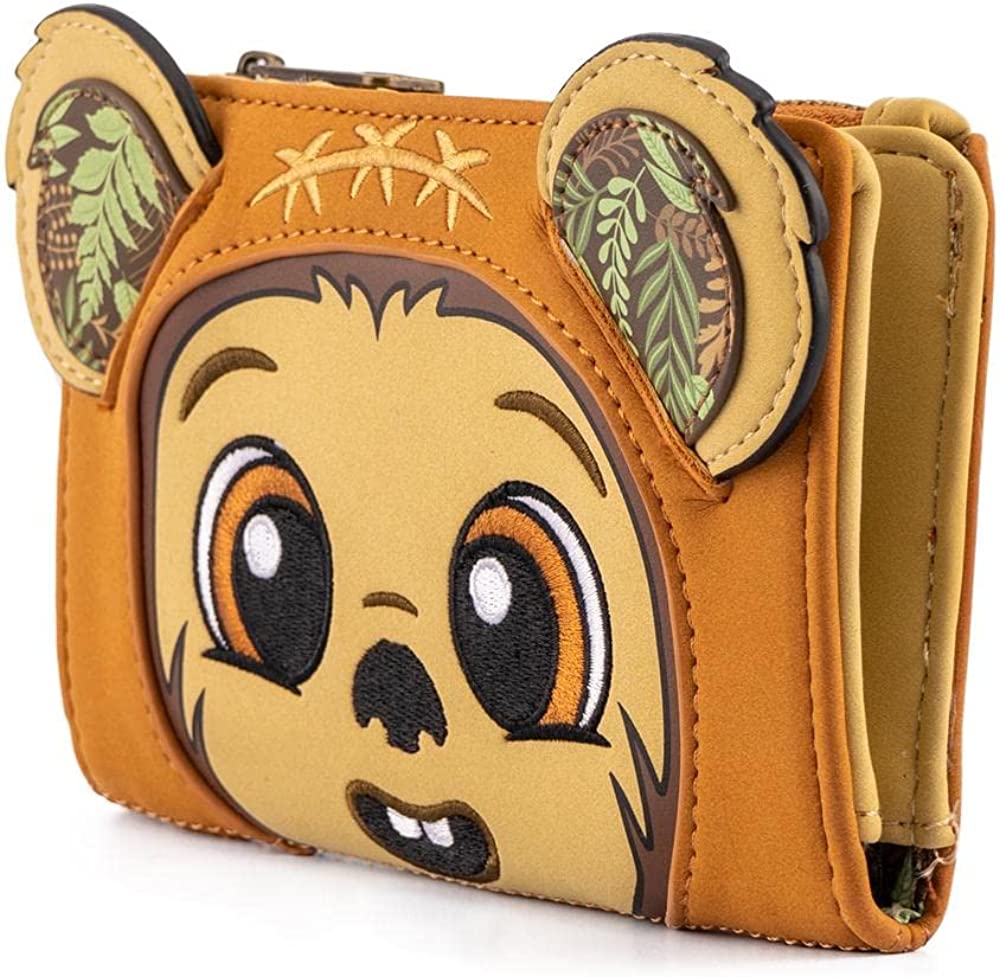 Loungefly Star Wars Wicket Ewok Cosplay Faux Leather Wallet