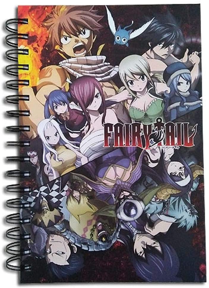 Fairy Tail S7- Group Anime Hardcover Spiral Notebook