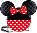 Loungefly Disney Mickey and Minni Valentines Reversible Crossbody Bag Purse
