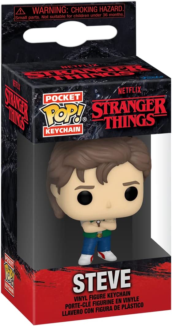 Funko Pop! TV Keychain: Stranger Things - Steve Vinyl Figure