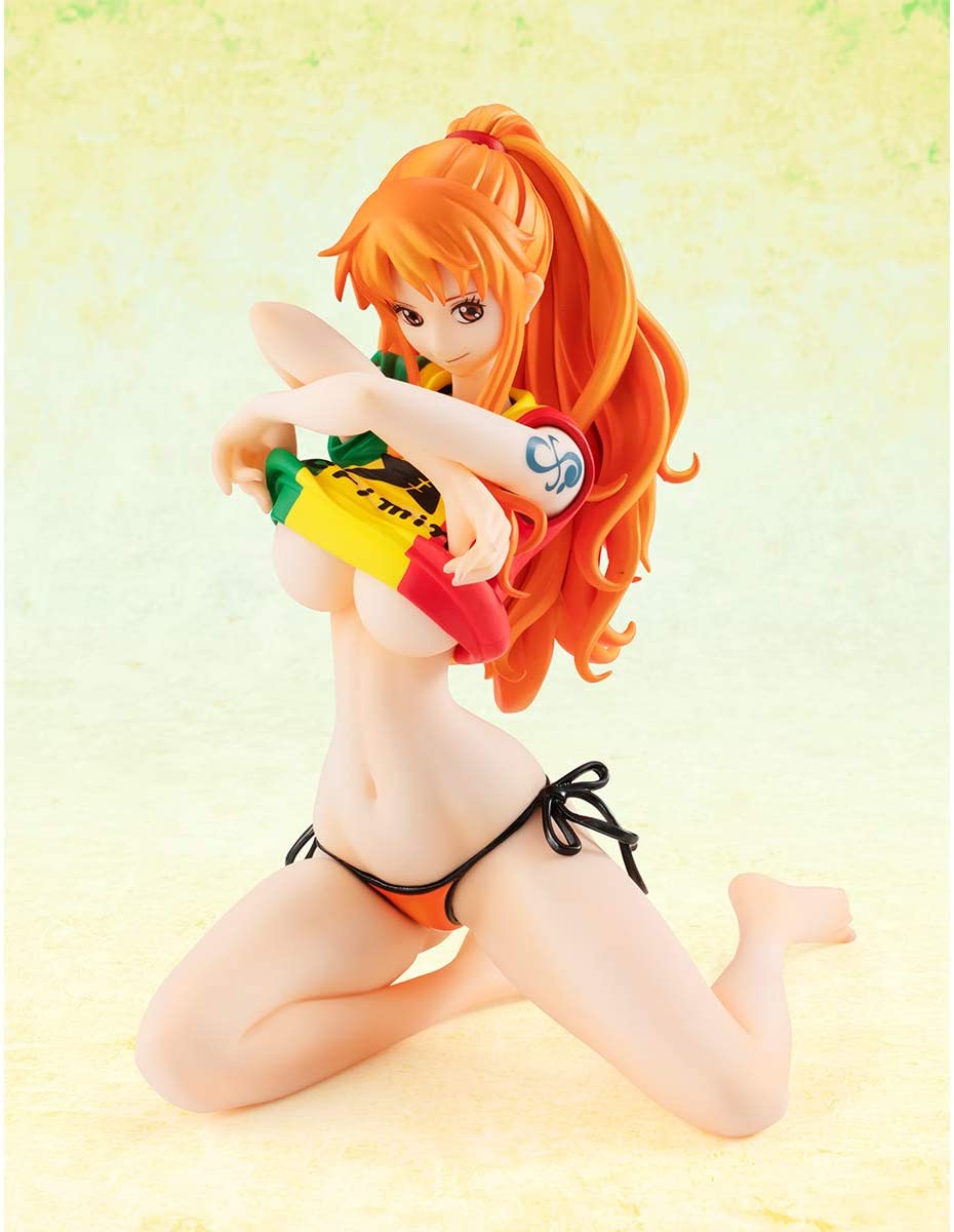 Megahouse Portrait of Pirates One Piece Nami Ver.BB Rasta Color Figure