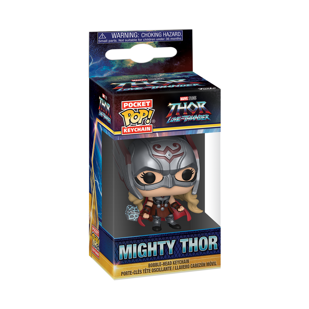 Funko Pop! Keychain Marvel Thor: Love and Thunder - Mighty Thor