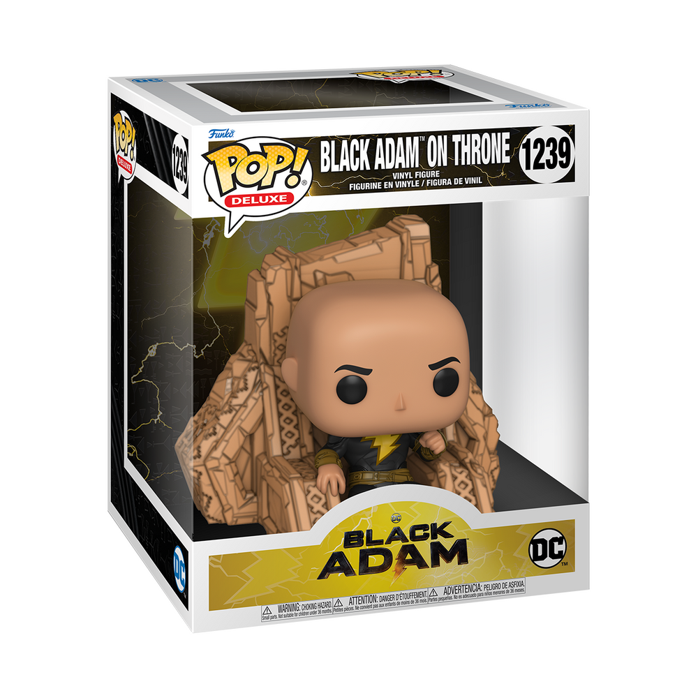 Funko Pop! Deluxe Movies DC Comics: Black Adam - Black Adam on Throne