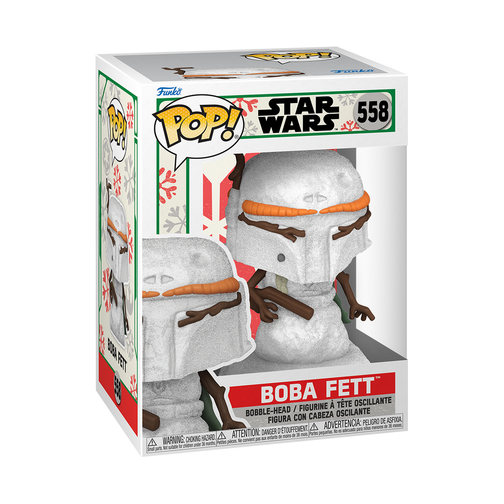Funko Pop! Star Wars: Holiday - Boba Fett Snowman