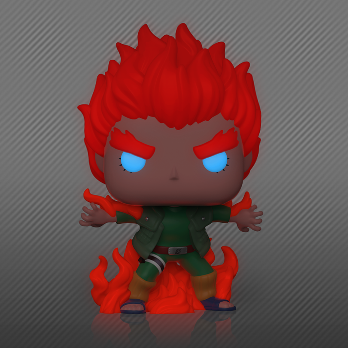 Funko Pop! Animation: Naruto Shippuden - Might Guy Eight-Inner-Gates Glow-in-the-dark Exclusive