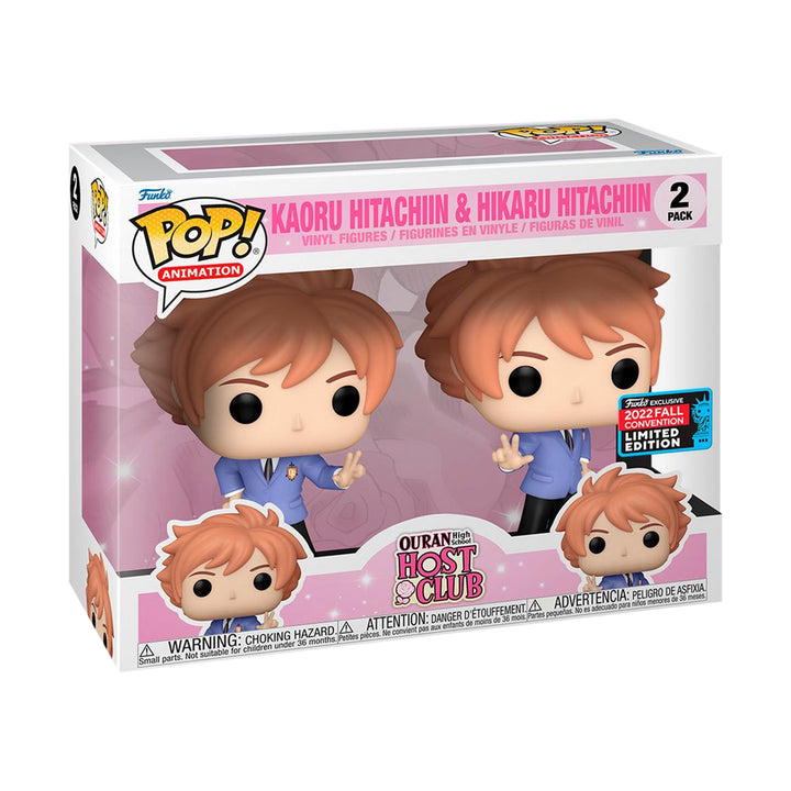 Funko Pop! Animation: Ouran High School Host Club - Kaoru And Hikaru Hitachiin 2022 Fall Convention Exclusive