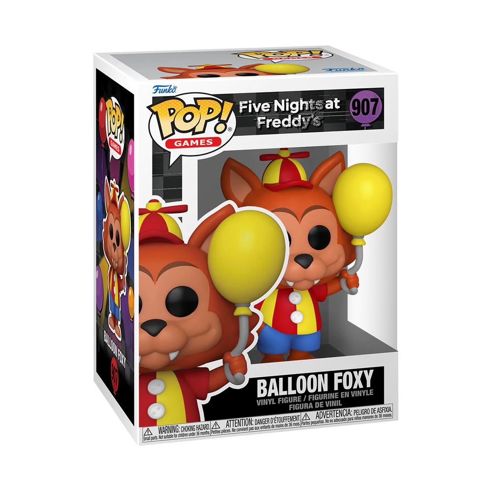 Funko Pop! Games: Five Nights at Freddy's Balloon Circus - Balloon Foxy #907