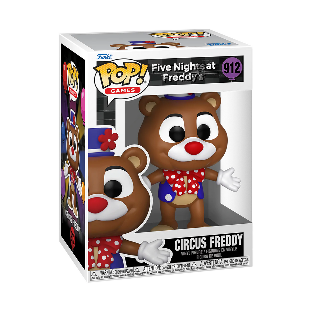 Funko Pop! Games: Five Nights at Freddy's Balloon Circus - Circus Freddy #912