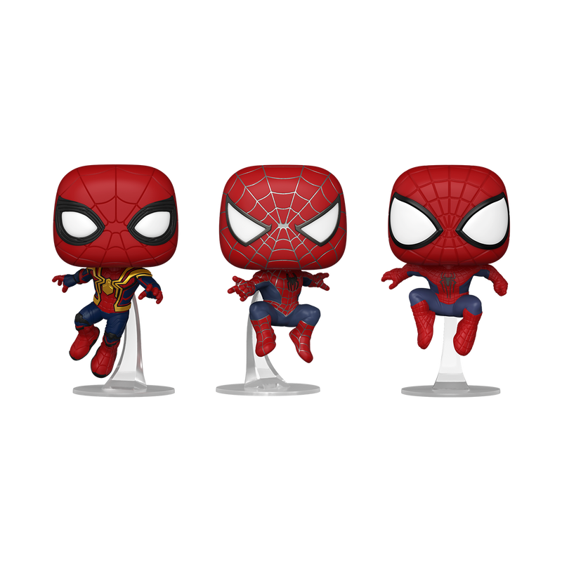 Funko Pop! Marvel: Spider-Man No Way Home 3-Pack Amazon Exclusive