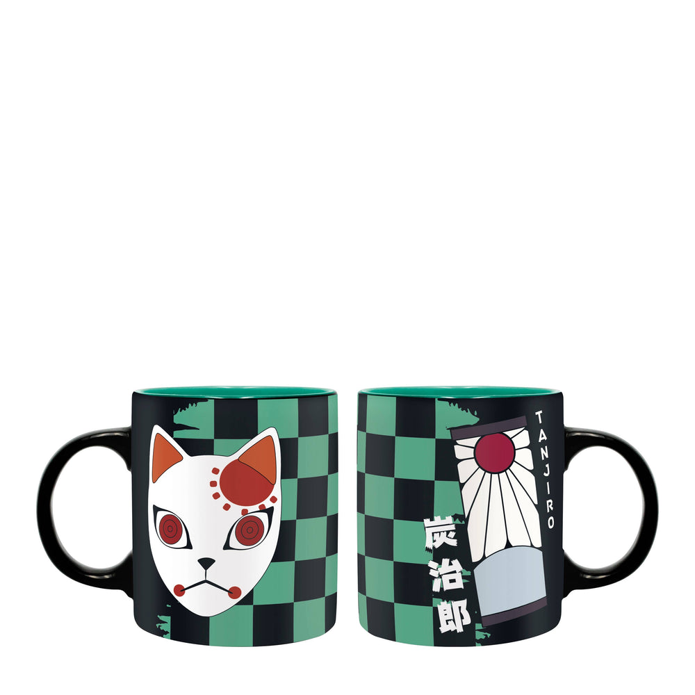 Demon Slayer Kimetsu No Yaiba Gift Set Ceramic Mug 11Oz Notebook & Metal Keychain