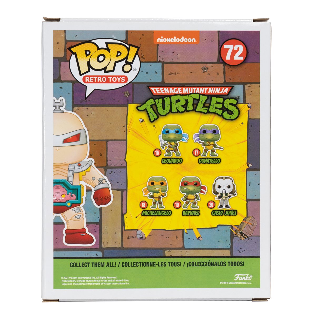 Funko Pop! Teenage Mutant Ninja Turtles Krang 6in. Entertainment Earth Exclusive
