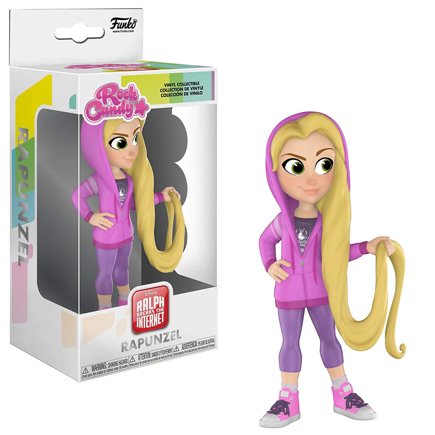 Funko Rock Candy Comfy Princesses - Rapunzel Vinyl Figure