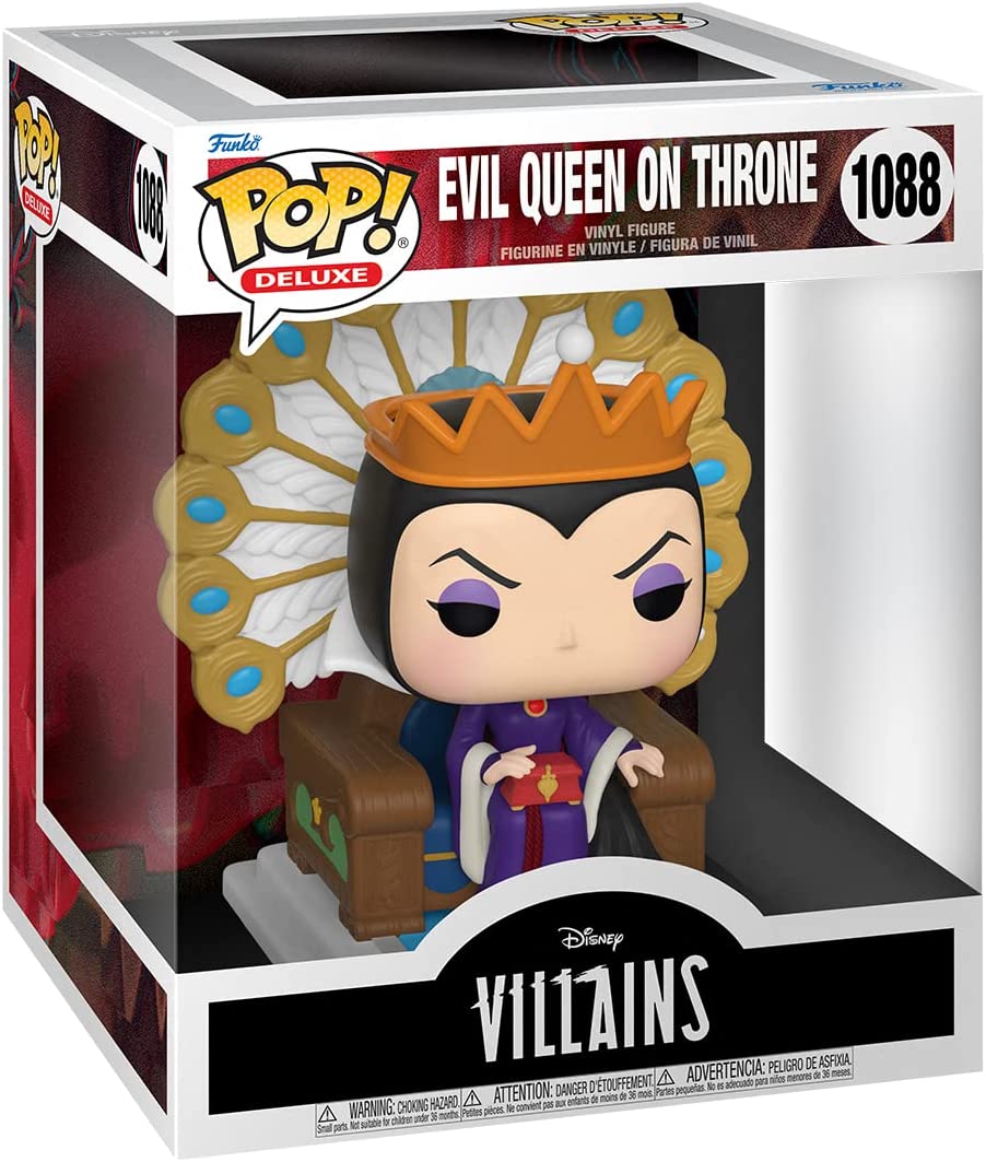 Funko Pop! Deluxe: Disney Villains - Evil Queen on Throne