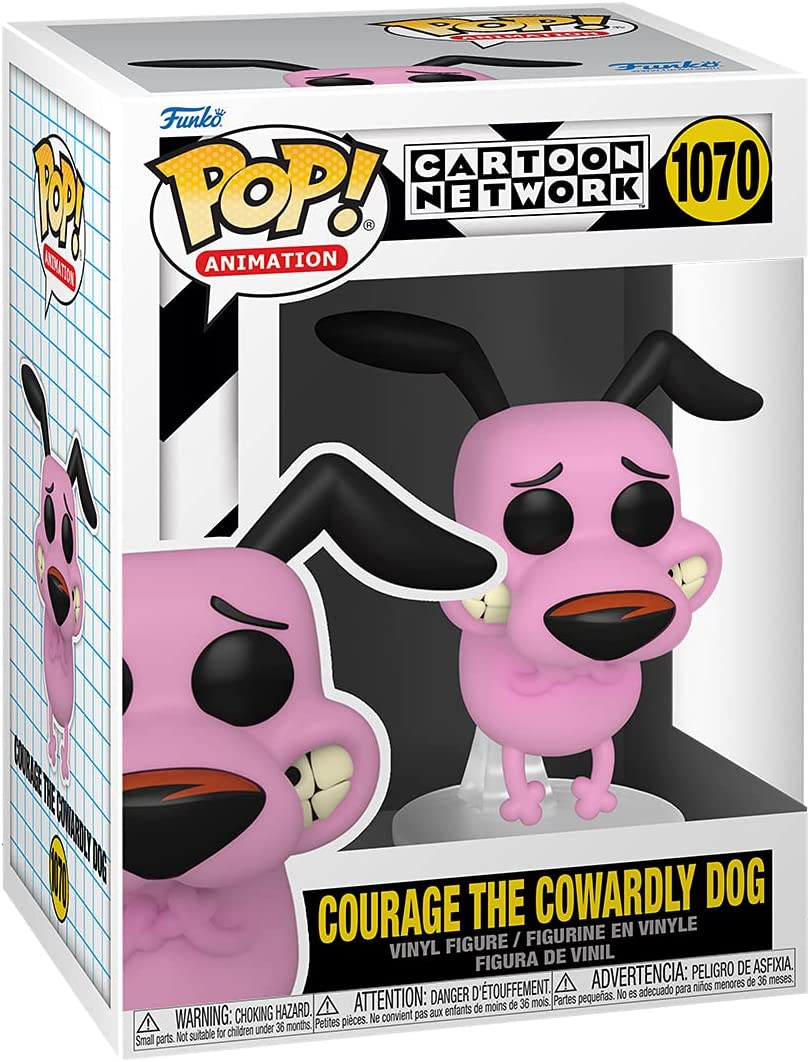 Funko Pop! Animation: Courage - Courage The Cowardly Dog Vinyl Figure