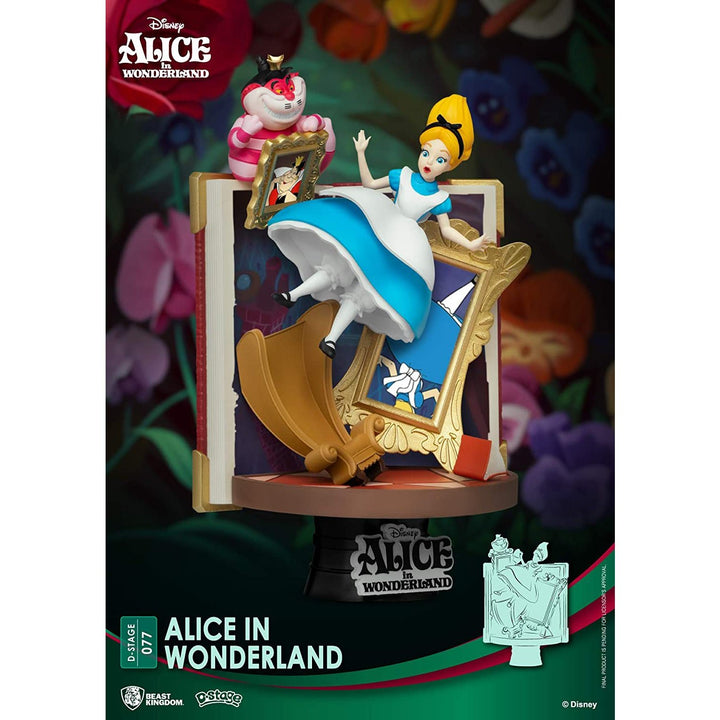Beast Kingdom Disney Story Book Series: Alice DS-077 D-Stage Statue