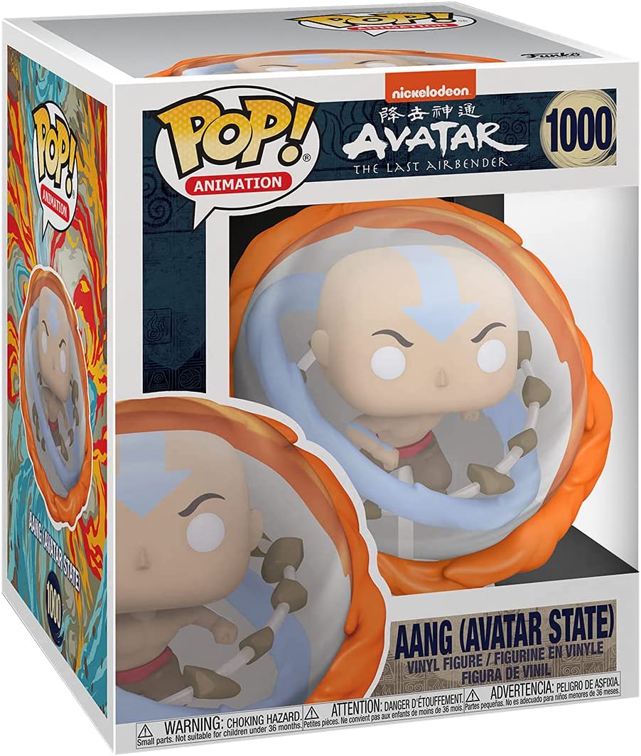 Funko Pop! Animation Super: Avatar - Aang All Elements Vinyl Figure