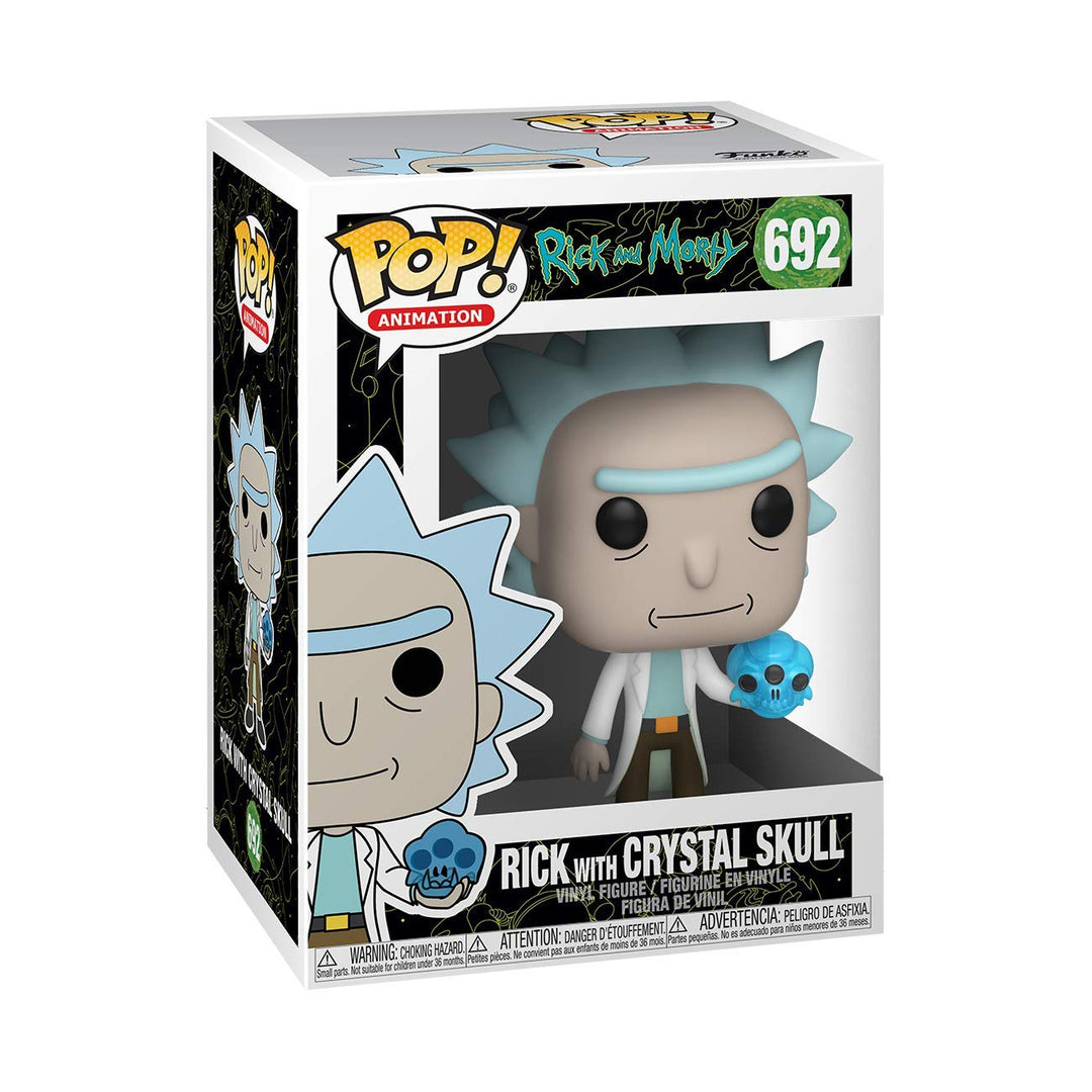 Funko Pop! Animation: Rick and Morty - Rick with Crystal Skull