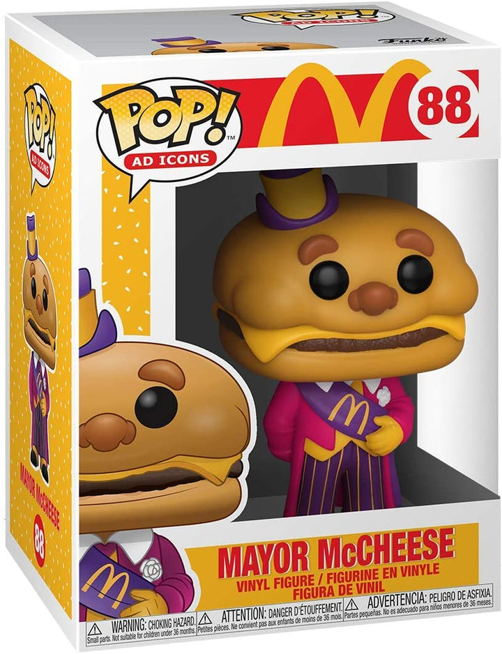 Funko Pop! Ad Icons McDonald's Mayor McCheese Vinyl Figure