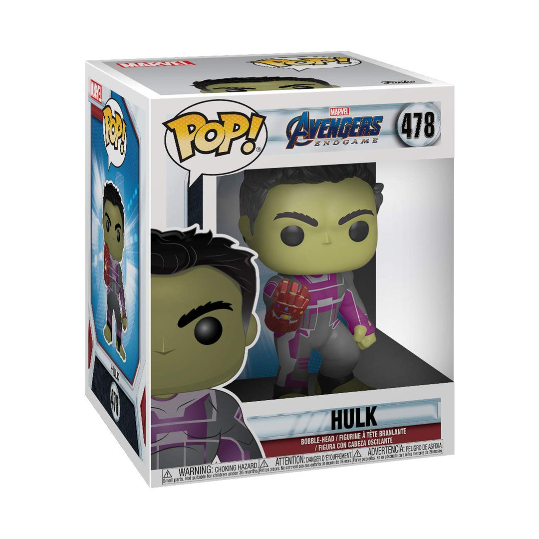 Funko Pop Marvel Avengers Endgame - 6' Hulk with Gauntlet Vinyl Figure