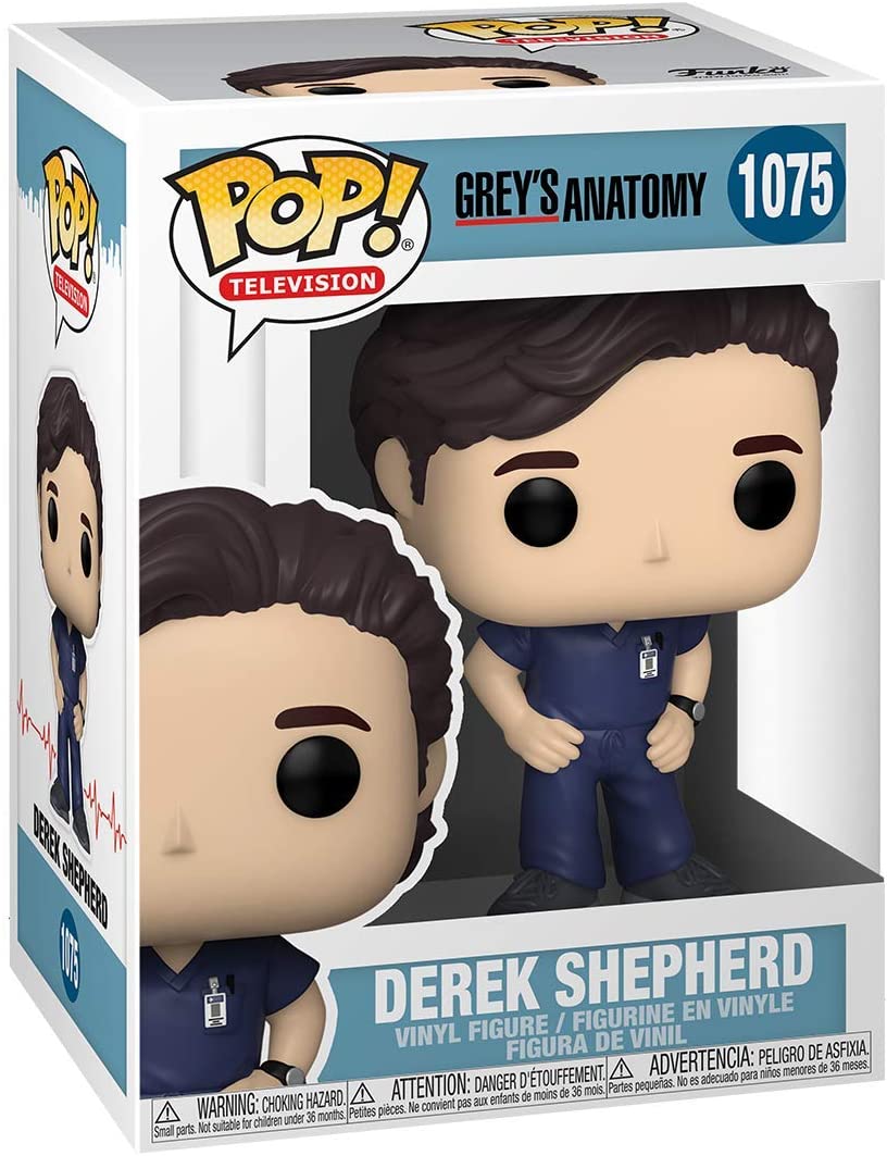 Funko Pop! TV: Grey's Anatomy - Derek Shepherd Vinyl Figure