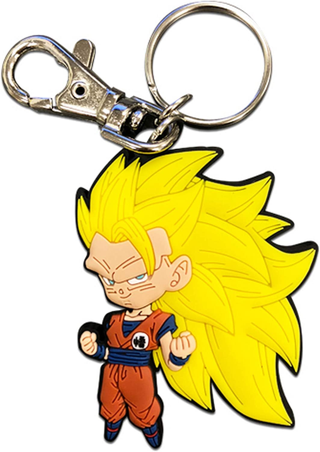Dragon Ball Super - SD SS3 Goku PVC Keychain Great Eastern Entertainment