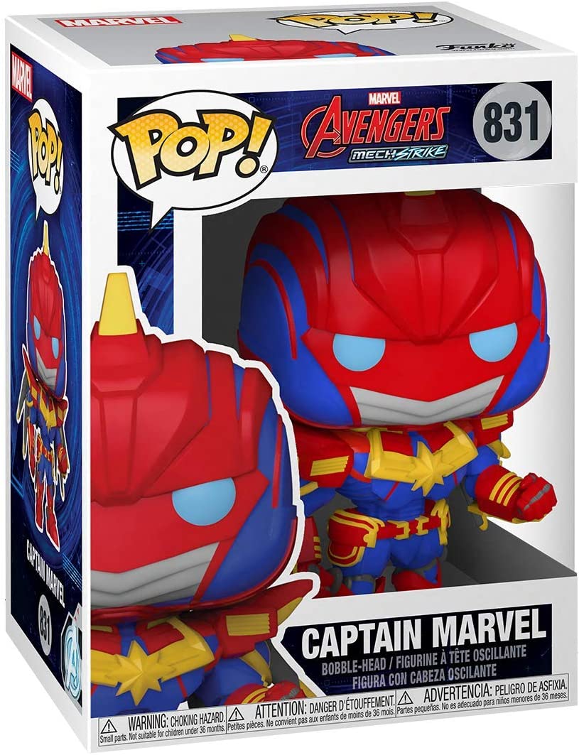 Funko Pop! Marvel Mech - Captain Marvel Vinyl Figure