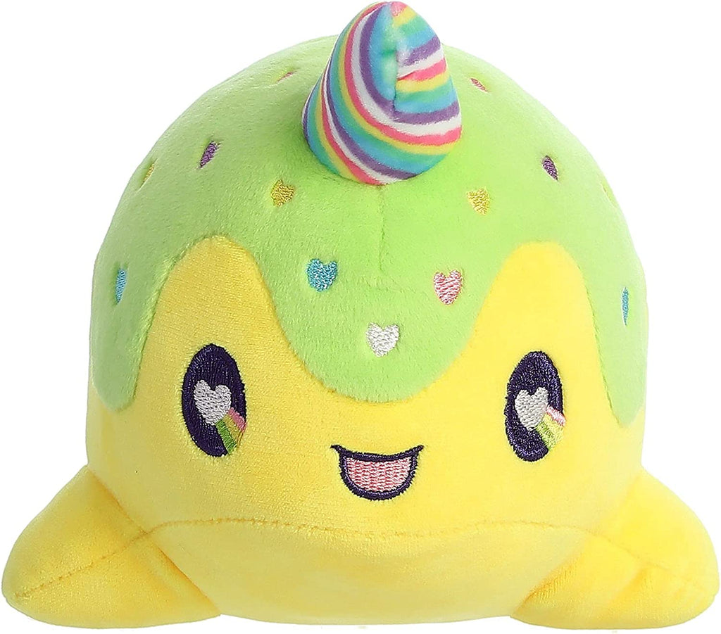 Aurora - Tasty Peach - 7" Neon Lollipop Nomwhal Plush