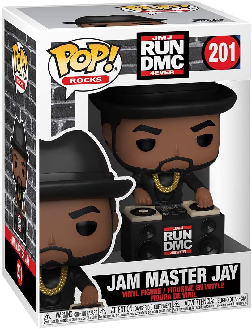 Funko Pop! Rocks: Run-DMC - Jam Master Jay Vinyl Figure