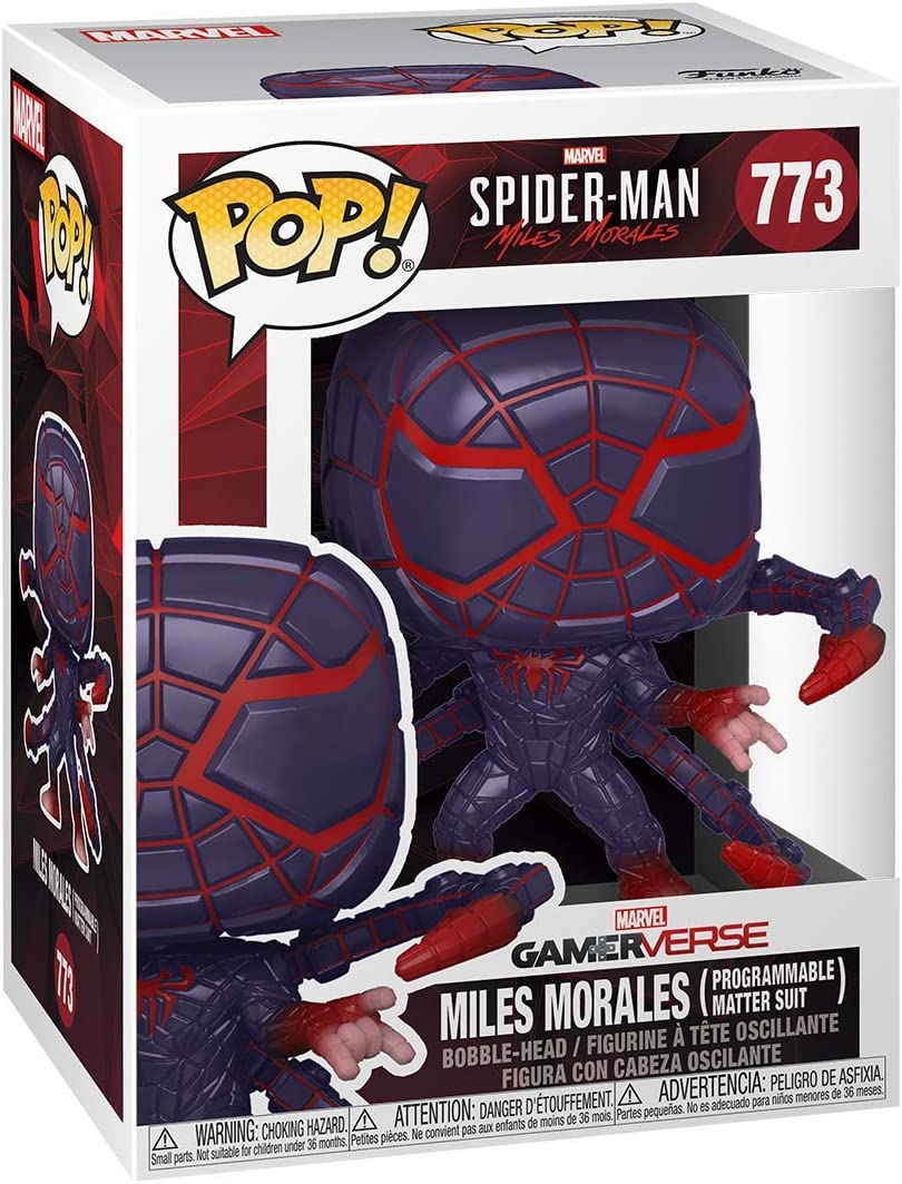 Funko Pop! Games: Marvel’s Spider-Man: Miles Morales- PM Suit Vinyl Figure