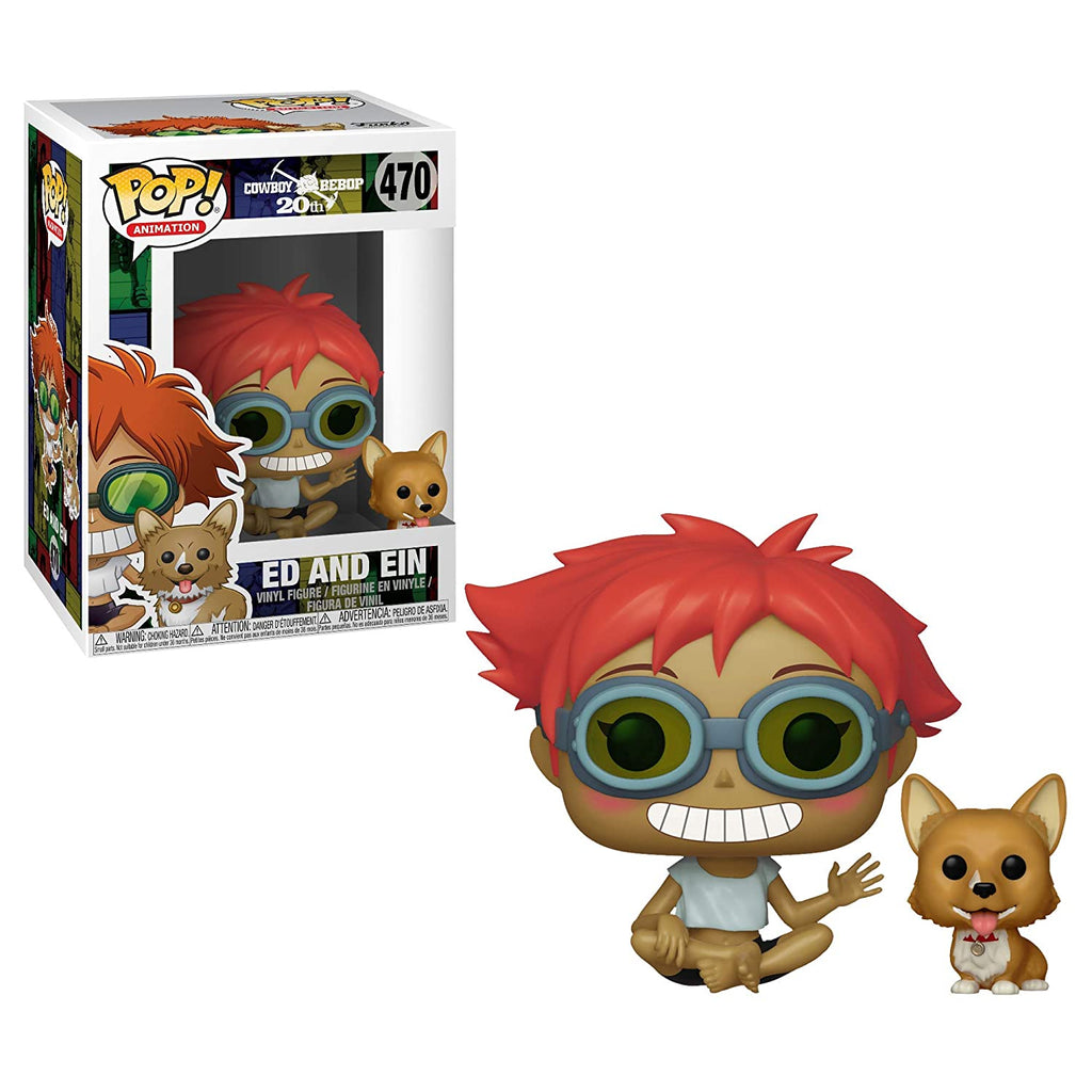 Funko Pop Animation Cowboy Bebop - Edward And Ein Vinyl Figure