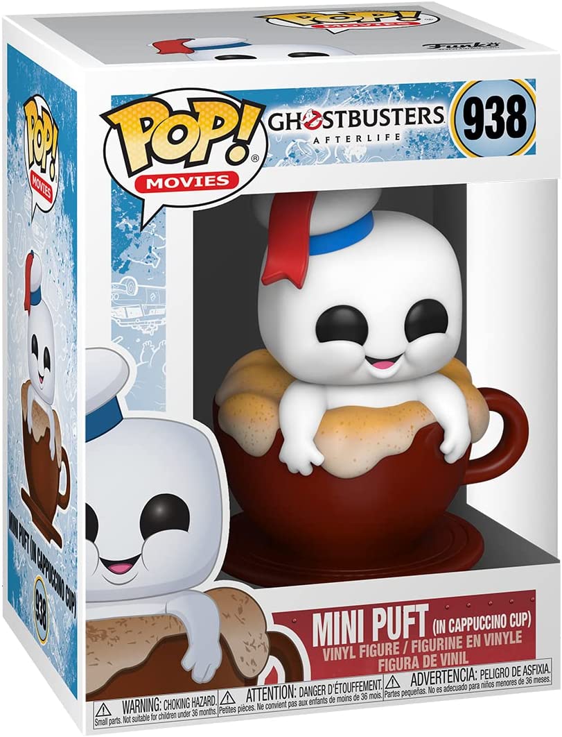 Funko Pop! Movies: Ghostbusters Afterlife - Mini Puft in Cappuccino Cup Vinyl Figure