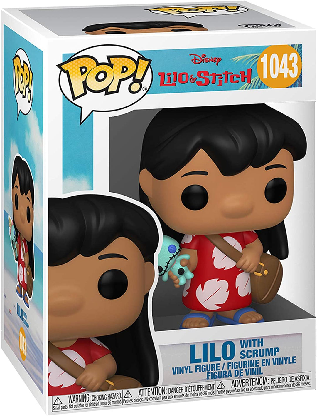 Funko Pop! Disney: Lilo & Stitch- Lilo with Scrump Vinyl Figure