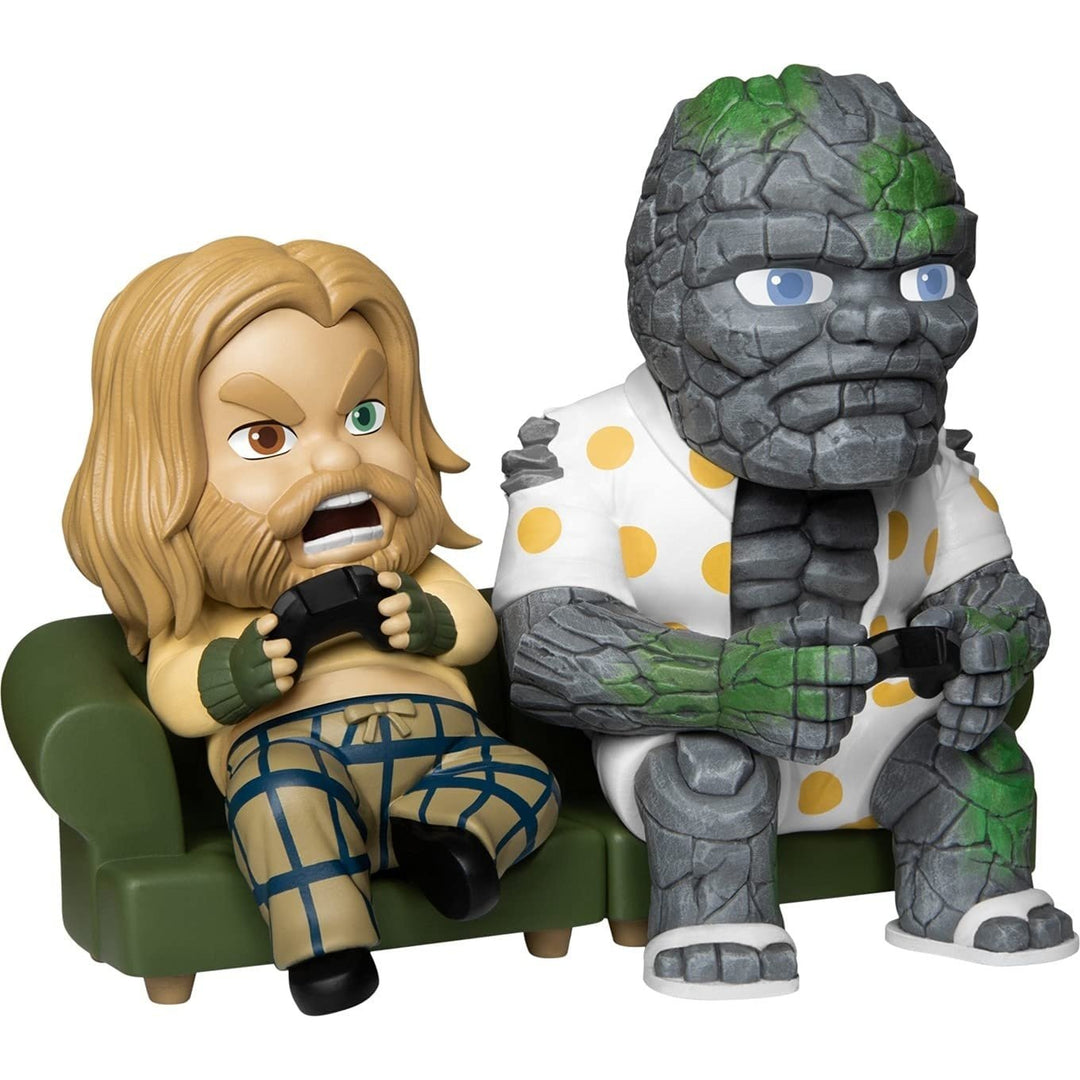 Beast Kingdom SDCC 2021 Exclusive Avengers: Endgame: Bro Thor & Korg Mini Egg Attack Figure