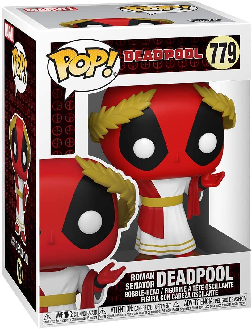 Funko Pop! Marvel: Deadpool 30th - Roman Senator Deadpool Vinyl Figure