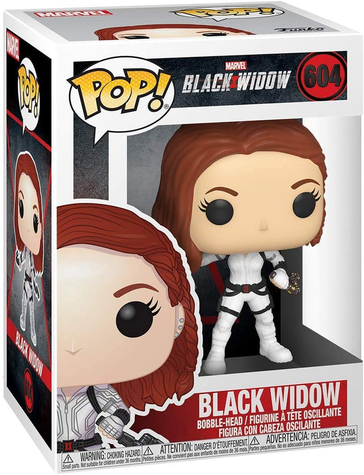 Funko Pop Marvel: Black Widow – Black Widow White Suit Vinyl Figure